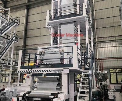 3 Layer film blowing machine