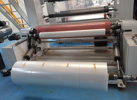 Film blowing machine production line